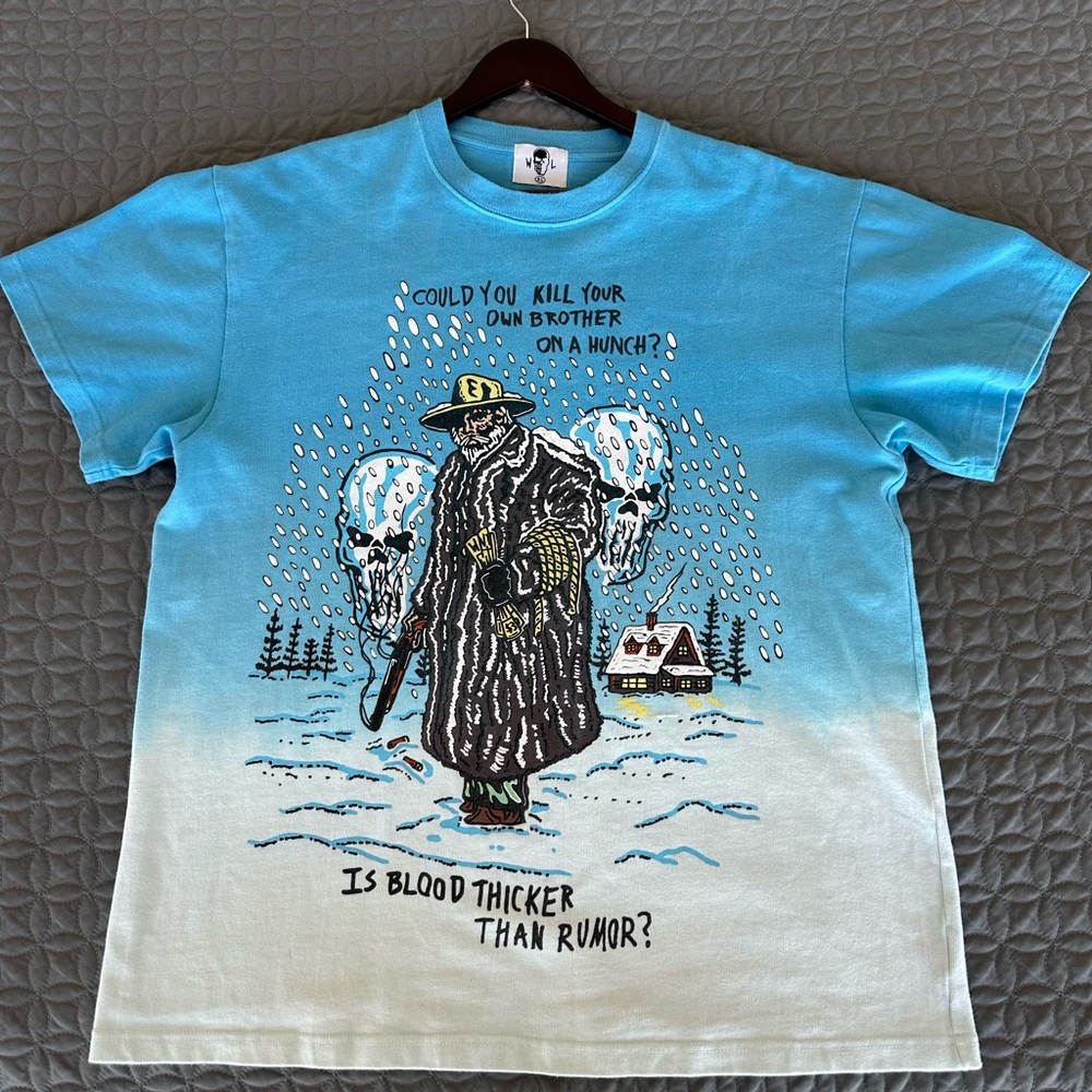 XL Warren Lotas T-Shirt. “Is Blood Thicker Than Rumor?”